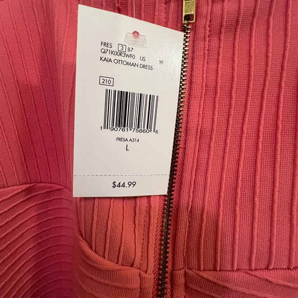 Guess Peach/Coral Bandage Mini Dress -Size Large - Picture 4 of 4